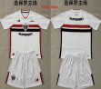 2026-2027 Sao Paulo club white kids soccer jerseys home