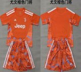 2026-2027 Juventus club orange goalkeeper soccer jerseys
