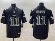 Philadelphia Eagles #11 Carson A.J. Brown black fashion Color Rush Limited Jersey-BD