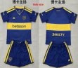 2026-2027 Boca Juniors club blue kids soccer jerseys home