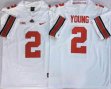 Ohio State Buckeyes #2 Chase Young white college football jerseys