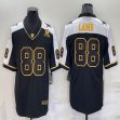 Nike Mexico Cowboys #88 CeeDee Lamb black white Color Rush Limited Jersey-BD