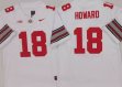 Ohio State Buckeyes #18 Will Howard white college football jerseys-PNS