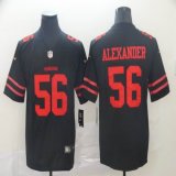 49ers #56 Kwon Alexander black nike Color Rush Limited Jersey-BD