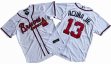 Atlanta Braves 13# Ronald Acuna Jr. Nike White Home Replica Player Name Jersey