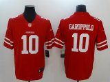 49ers #10 Jimmy Garoppolo nike red Color Rush Limited Jersey