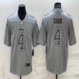 Nike Oakland Raiders #4 Derek Carr gray Color Rush Limited Jersey CA4