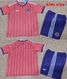 2026-2027 Scotland team pink purple kid soccer jerseys away