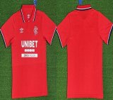 2025-2026 Rangers F.C club thailand version red soccer jerseys away