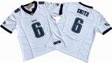 Philadelphia Eagles 6# DeVonta Smith White Nike Vapor F.U.S.E. Limited Jersey