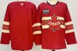 Canada team blank red hockey jerseys