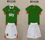 2025-2026 Ireland team green white soccer jerseys home