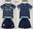 2026-2027 Marseille club navy kids soccer jerseys away
