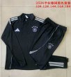 2025-2026 Germany team black kid Soccer uniforms with Long Trousers E25149