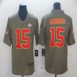 Kansas City Chiefs #15 Patrick Mahomes Nike Salute to Service Limited Jersey-BD