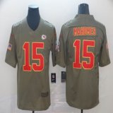 Kansas City Chiefs #15 Patrick Mahomes Nike Salute to Service Limited Jersey-BD