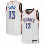 Youth Oklahoma City Thunder #13 Ousmane-Dieng white nba jerseys Hot press font