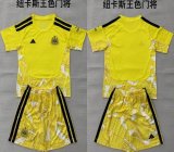 2026-2027 Newcastle club yellow goalkeeper soccer jerseys