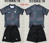 2026-2027 Chelsea Club black goalkeeper kids soccer jerseys