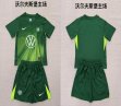 2025-2026 Wolfsburg club green soccer jerseys home