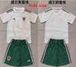 2026-2027 Wales club white green kids soccer jerseys away