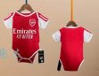 2026 Arsenal club red white soccer baby clothes home 01