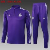 2025-2026 Real Madrid club purple soccer uniforms with Long Trousers B2515.jpg