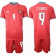 2026 -2027 Wrold cup Portugal team #9 G.ROMOS red soccer jerseys home