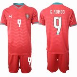 2026 -2027 Wrold cup Portugal team #9 G.ROMOS red soccer jerseys home