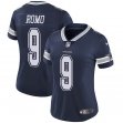 Women Dallas Cowboys #9 Tony Romo Nike blue Color Rush Limited Jersey