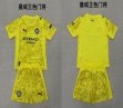 2025-2026 Manchester City club yellow kid goalkeeper soccer jerseys