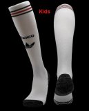 2026 Mexico team white kids soccer socks away