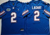 Florida Gators #2 DJ Lagway blue college football jerseys