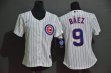 Women Nike Chicago Cubs #9 Javier Baez white majestic baseball Jersey