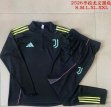 2025-2026 Juventus Club black soccer uniforms with Long Trousers B2557