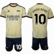 2026-2027 Arsenal Club #10 SMITH ROWE yellow Navy soccer jerseys second away