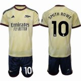 2026-2027 Arsenal Club #10 SMITH ROWE yellow Navy soccer jerseys second away