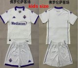 2025-2026 Fiorentina club white kid soccer jerseys away