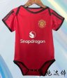 2026 Manchester United red soccer baby clothes