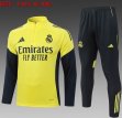 2025-2026 Real Madrid Club Club green black soccer uniforms with Long Trousers B2559