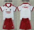 2026-2027 Benfica club white red soccer jerseys away