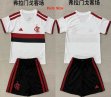 2026-2027 Flamenco club white black kids soccer jerseys away
