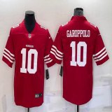 Nike 49ers #10 Jimmy Garoppolo red Color Rush Limited Jersey-BD