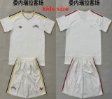 2026-2027 Venezuela team white kids soccer jerseys away
