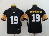 Youth Nike Pittsburgh Steelers 19 Smith-schuster black Color Rush Limited Jersey-BD