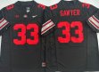 Ohio State Buckeyes #33 Jack Sawyer black college football jersey -PNS