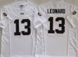 Norte Dame Fighting Irish #13 Riley Leonard white college football jerseys