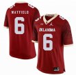 2018 Oklahoma Sooners #6 Baker Mayfield red New College Football Jersey