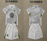 2025-2026 Wolfsburg club gray soccer jerseys away