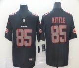 Nike 49ers George Kittle black fashion Color Rush Limited Jersey